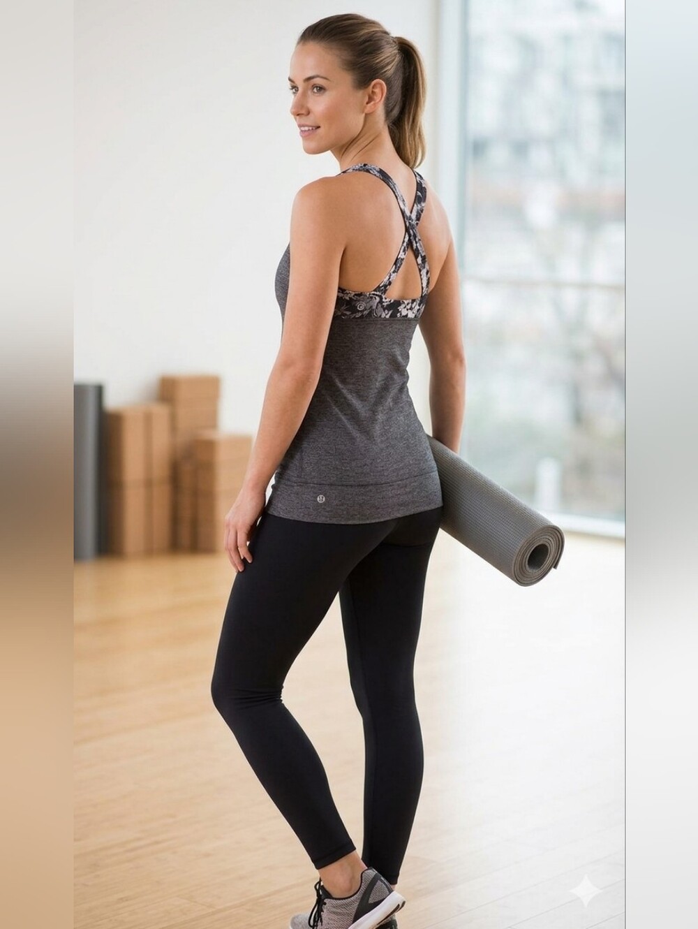Lululemon Floral Two In One Tank